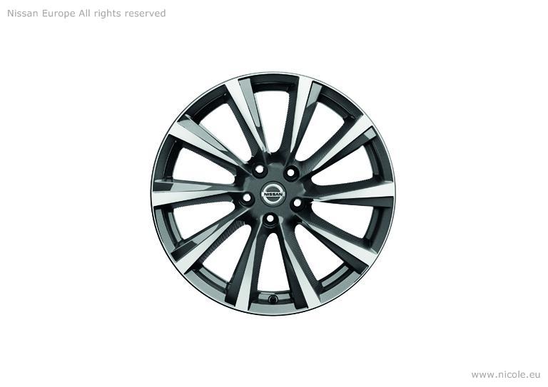 19" Alloy Wheel Wind - Diamond Cut - Grey