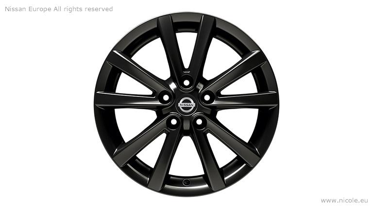 17" Alloy Wheel Fuji - Black
