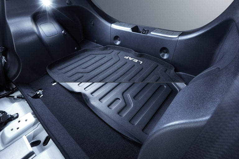 Trunk Liner Reversible (One Side Rubber / One Side Velour) Black For Vehicle with Bose System